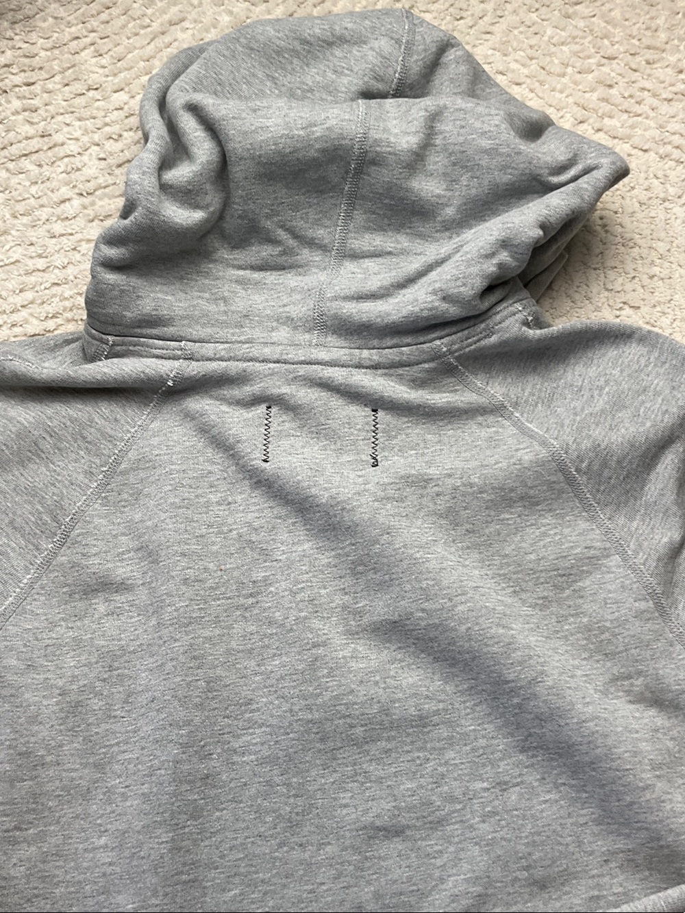 Reigning Champ Light Gray Pullover Hoodie - Picture 9 of 13
